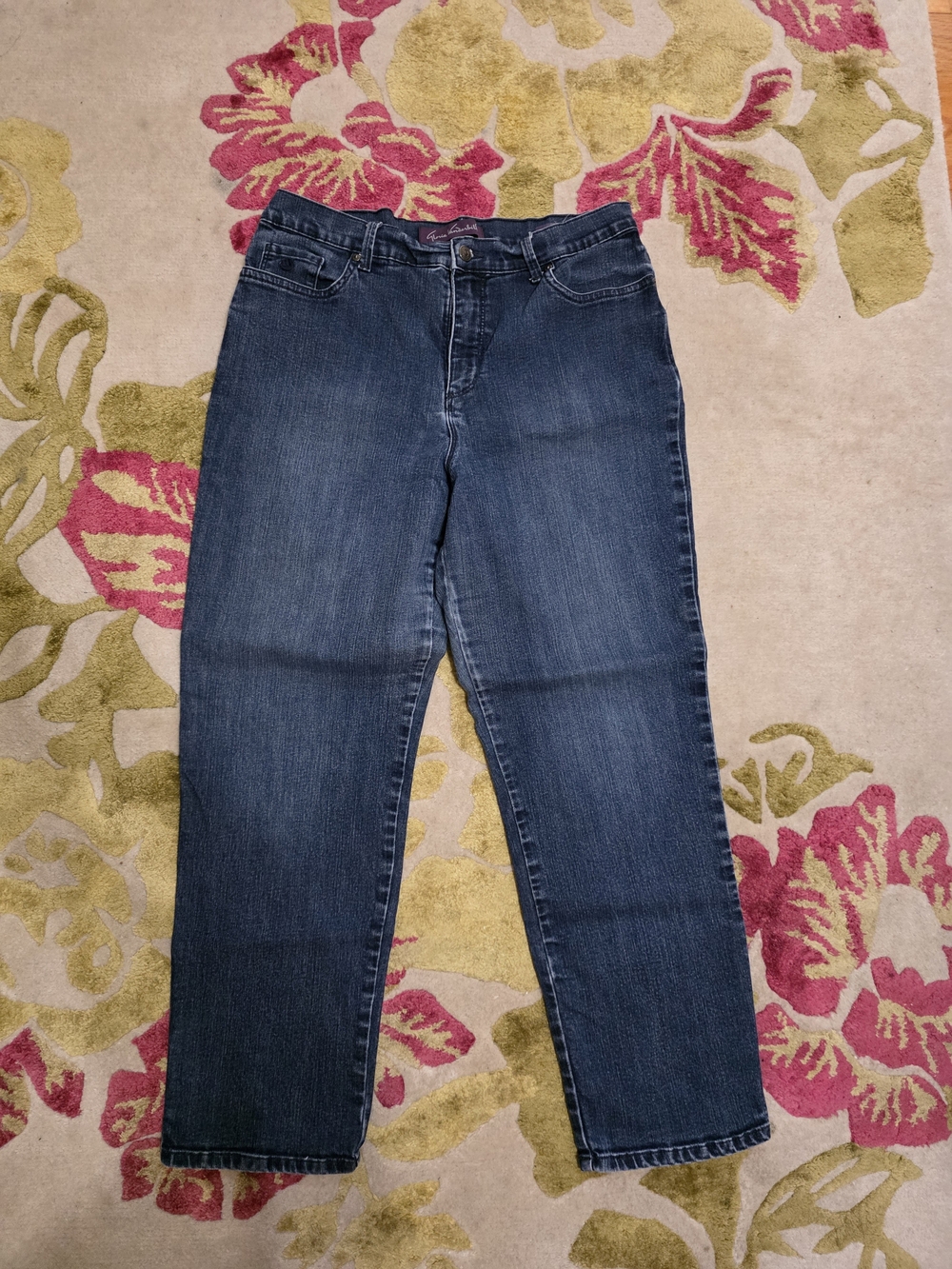 Gloria Vanderbilt Classic Women's Straight-Leg Jeans - Dark Blue